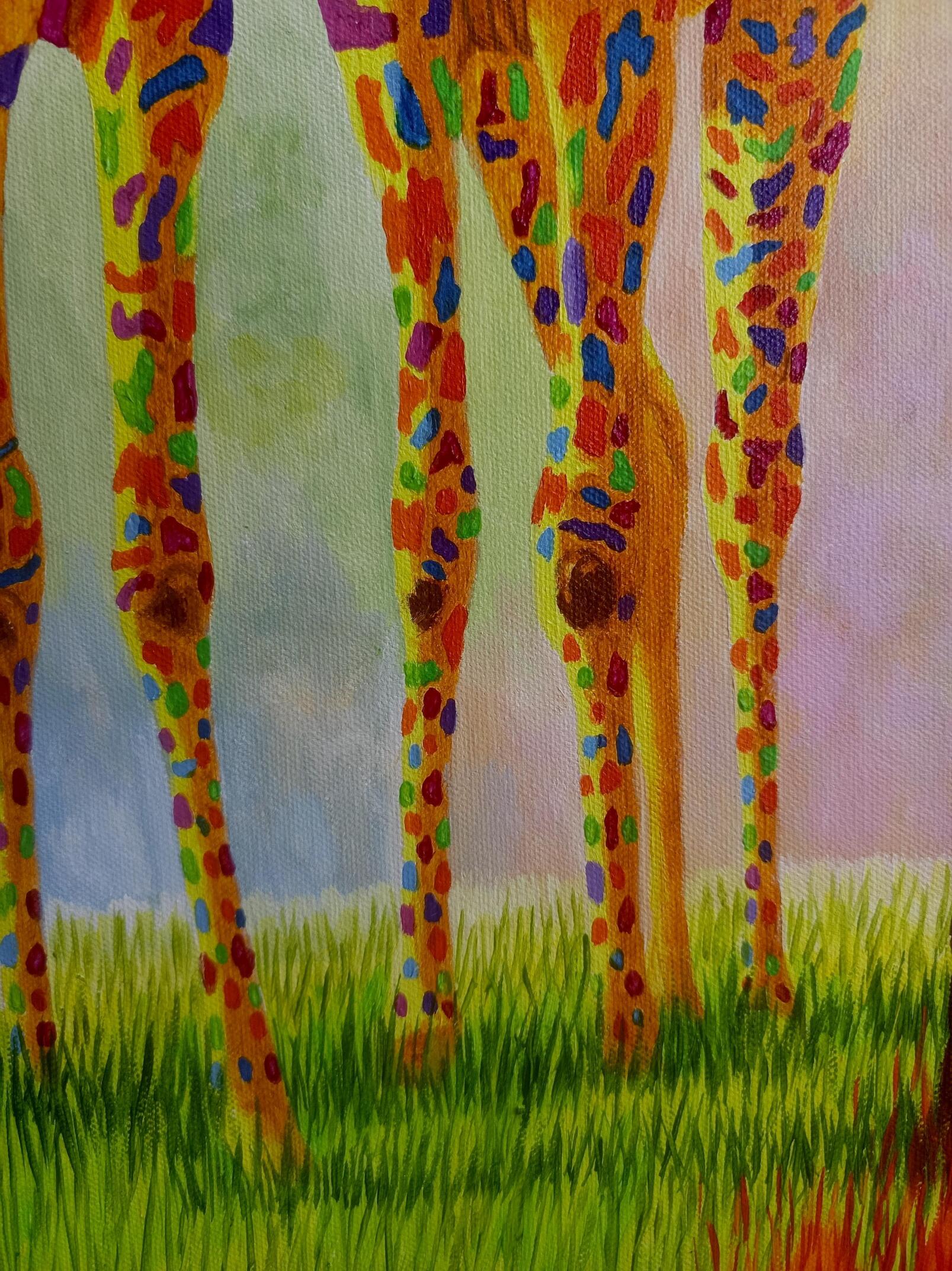 Couple giraffe