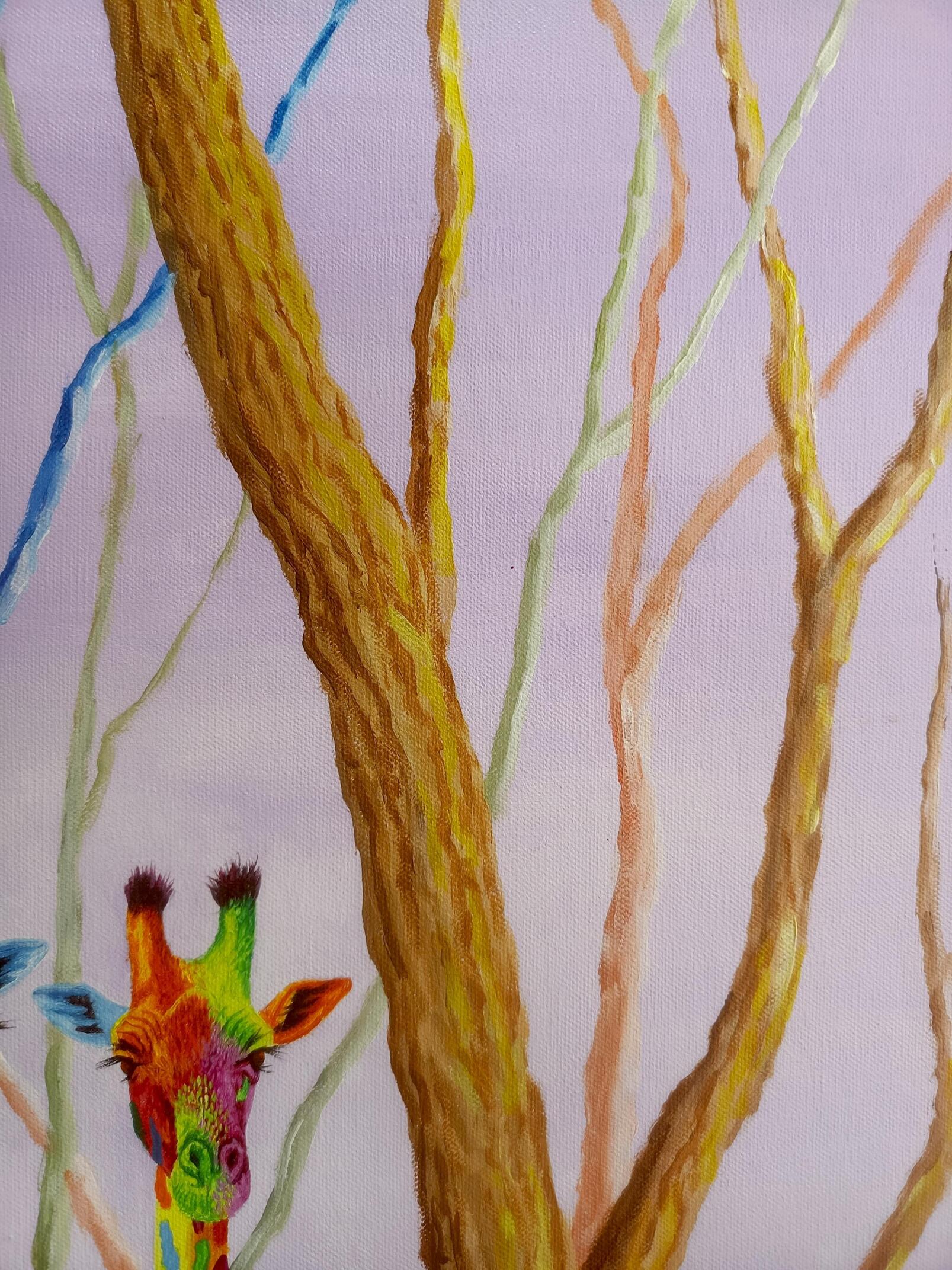 Couple giraffe