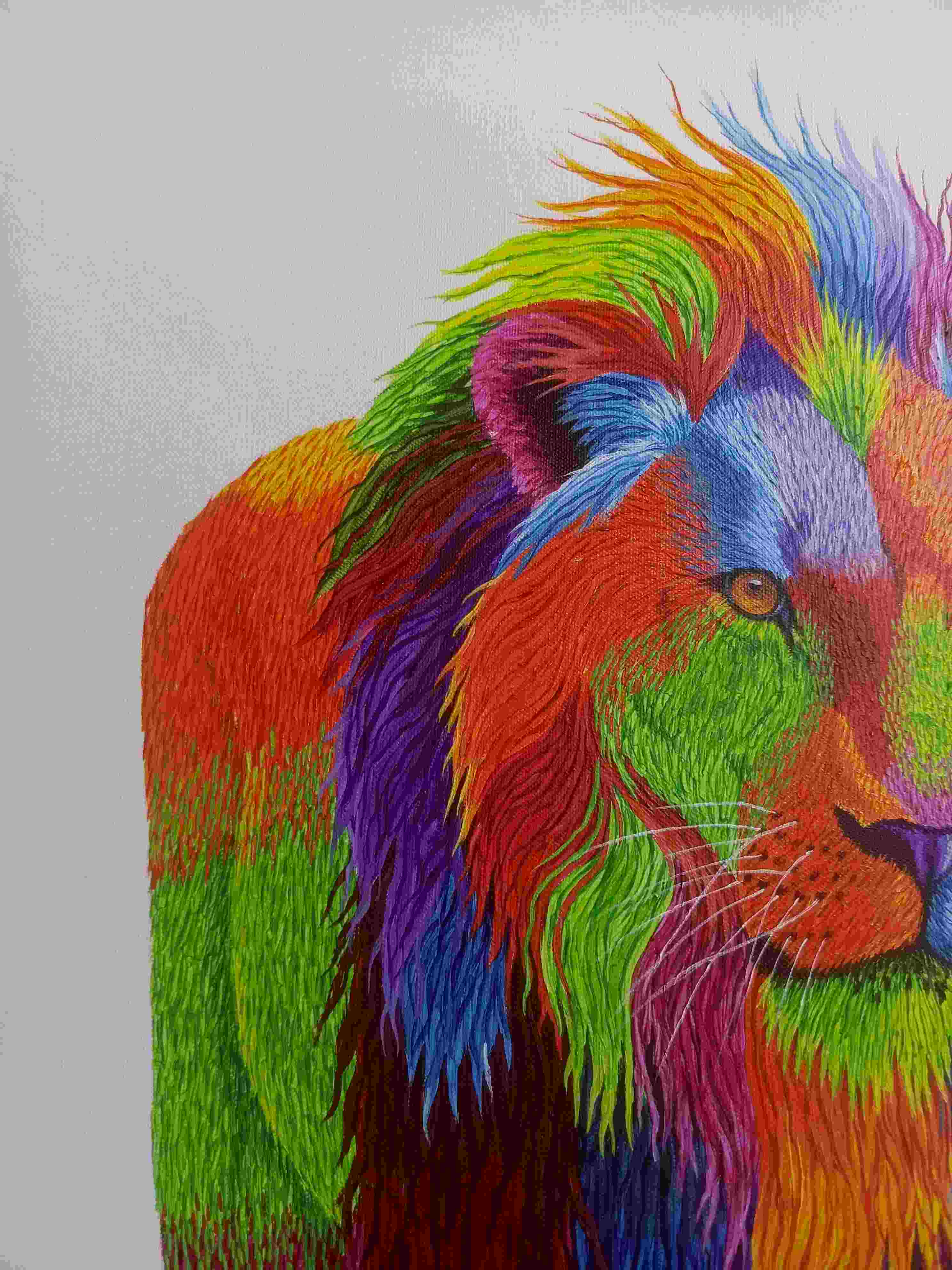 Walking Lion