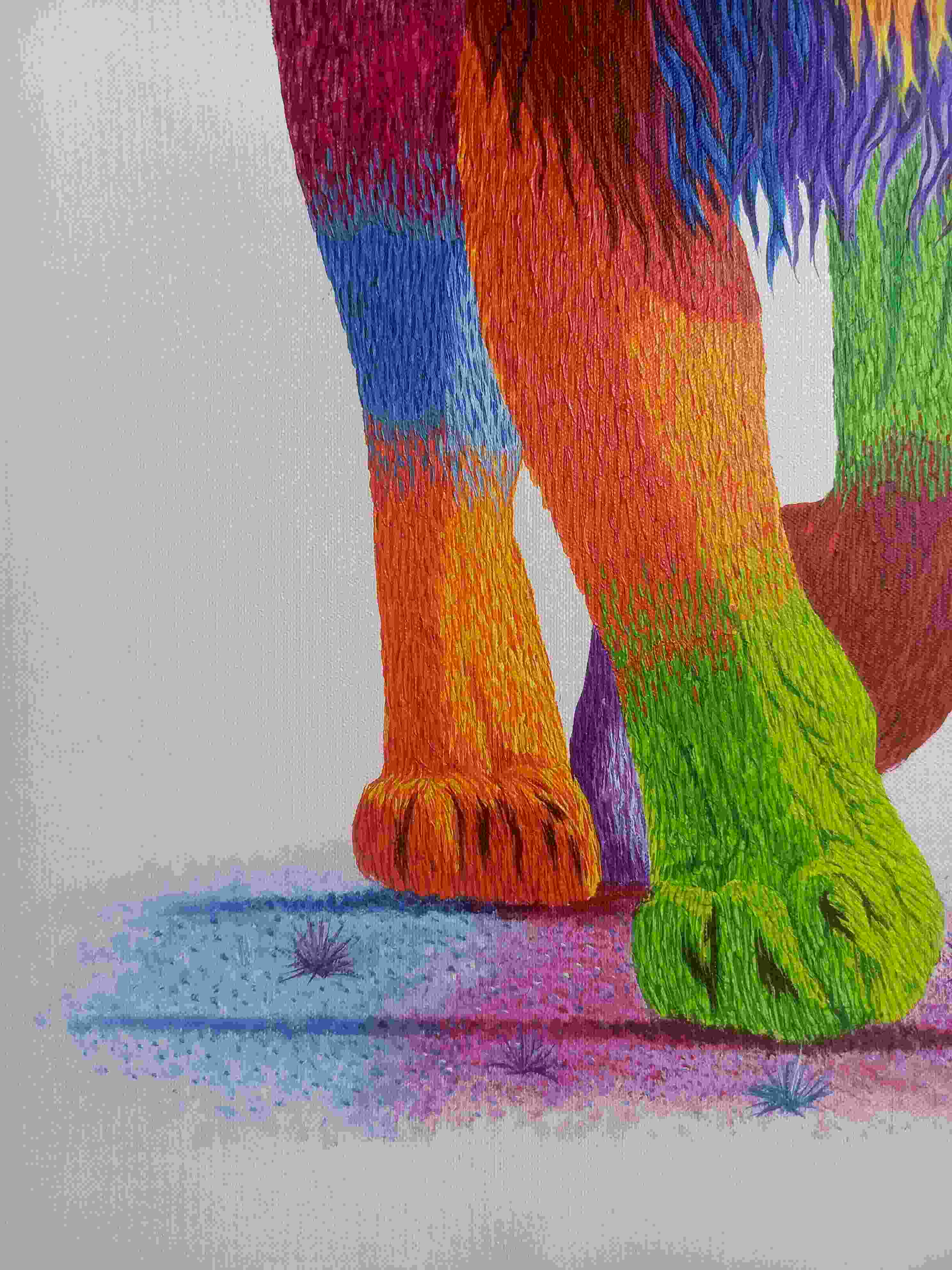 Walking Lion